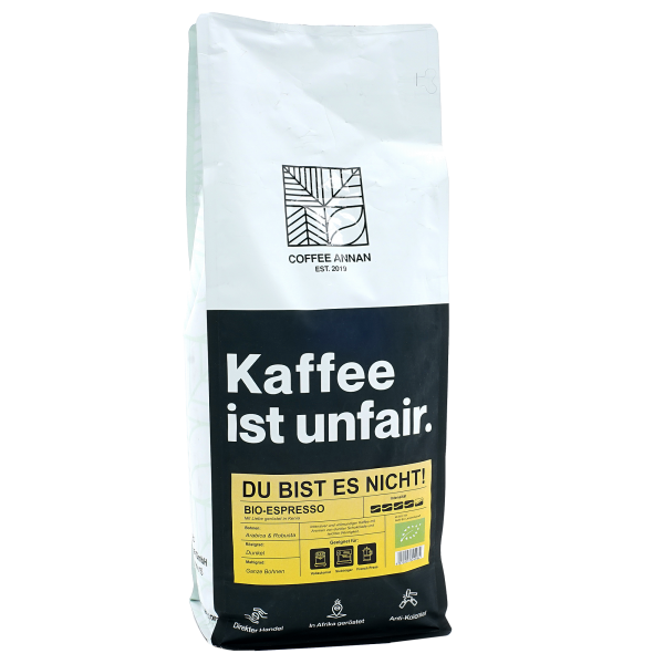 Coffee Annnan Bio Espresso, 1 kg Bohne