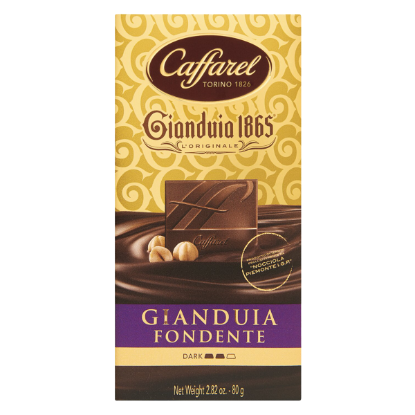 Caffarel Gianduia Fondente, 80 g