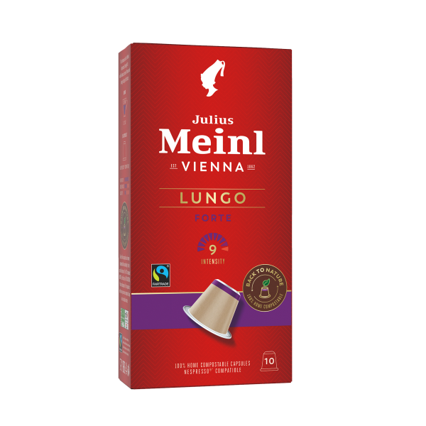 Julius Meinl Lungo Forte Fairtrade 10 Kapseln NES