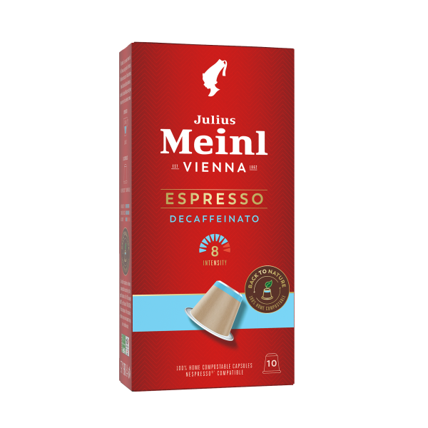 Julius Meinl Espresso Decaf. 10 Kapseln NES